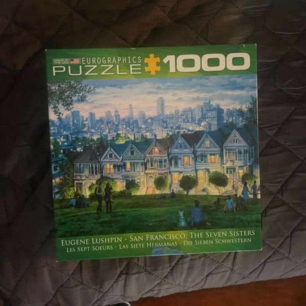 Eurographics 1000 Piece Puzzle San Francisco The Seven Sisters